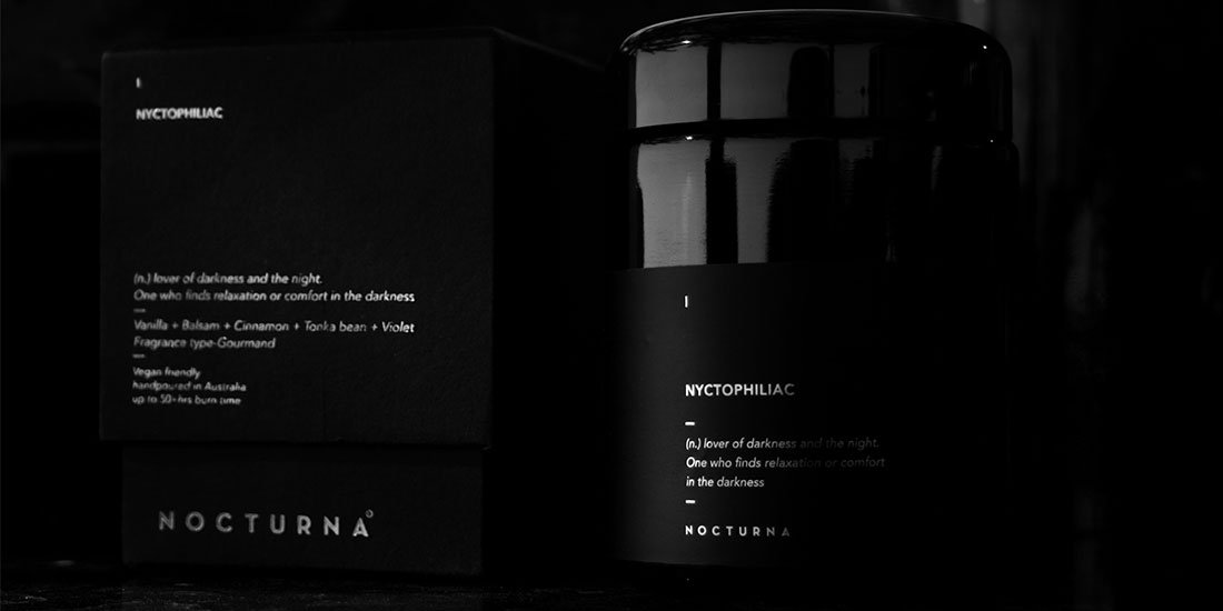 Illuminate your dark side with cruelty free Nocturna candles