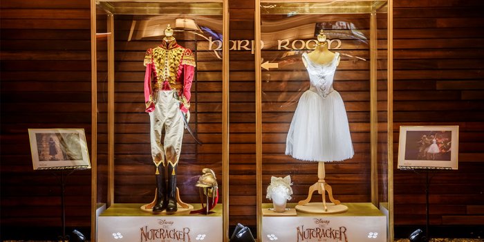 Nutcracker and the Four Realms costume display