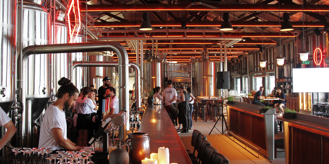 Howard Smith Wharves unveils impressive riverside brewery Felons Brewing Co.