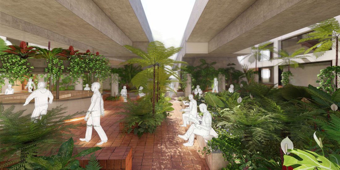 Fish Lane is set to get a lush urban park with retail, dining and entertainment spaces