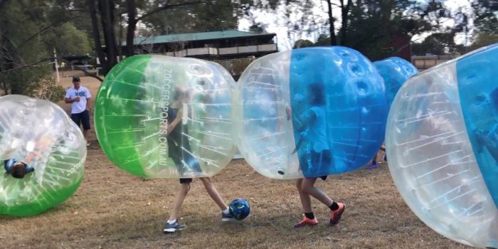 Bubble soccer