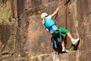 Rock climbing