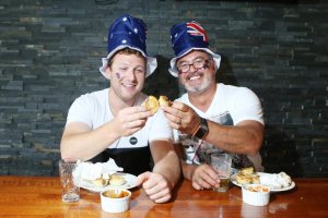 Annual Australia Day Meat Pie Eating Contest