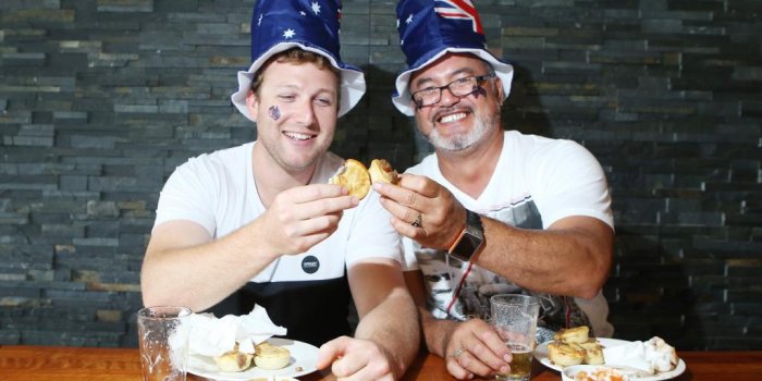 Annual Australia Day Meat Pie Eating Contest