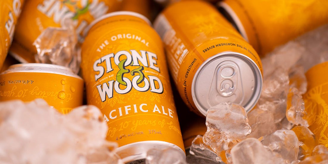 Stone & Wood’s Pacific Ale gets the tinnie treatment to celebrate ten years of brews