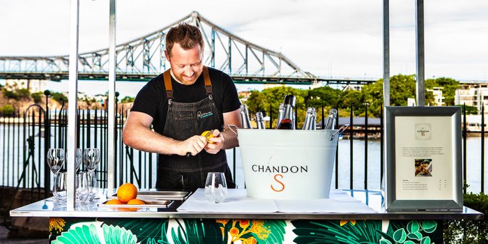 Chandon S Sunset Cabanas at Customs House