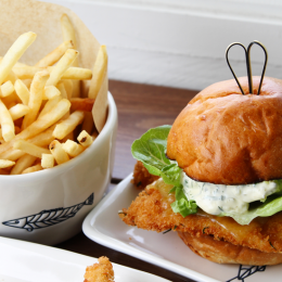 Sample the ocean's bounty at Kangaroo Point's snappy newcomer One Fish Two Fish