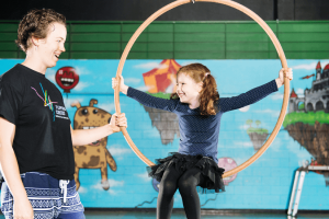 Flipside Circus Easter holiday workshops