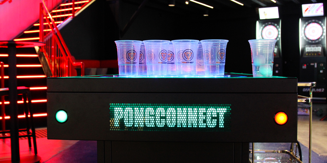 Limber up and loosen your shoulders – iPONG's space-aged arcade bar is almost here