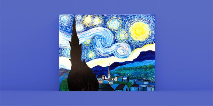 Paint and Sip Class – Van Gogh's Starry Night