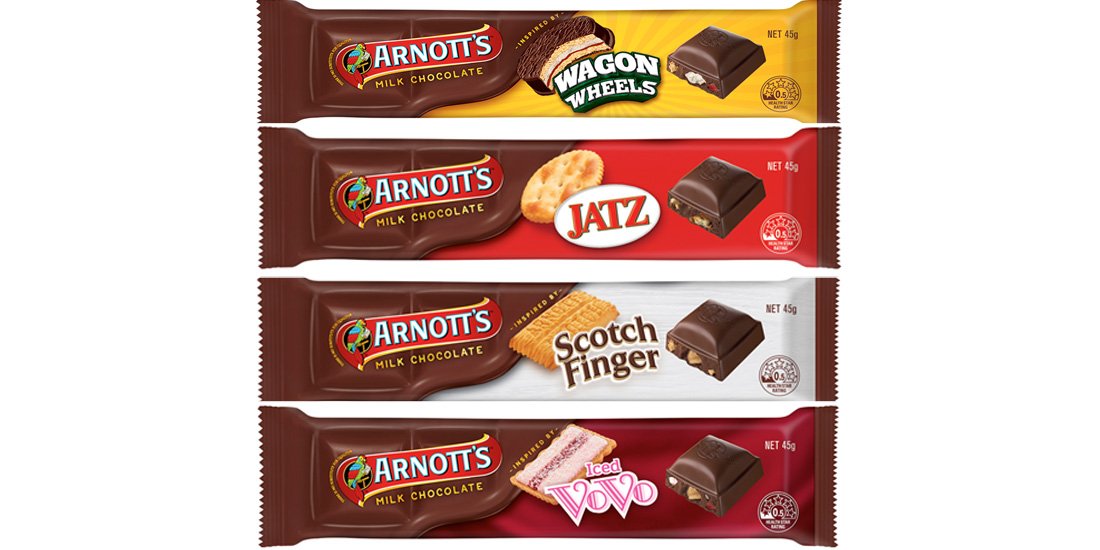 Iced VoVos, Scotch Fingers and Wagon Wheels to become new Arnott's Chocolate range