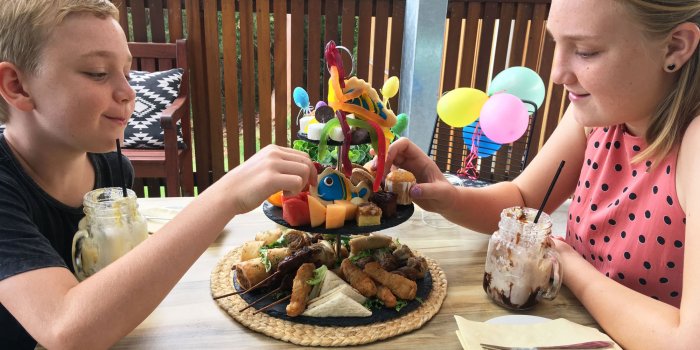 Kids High Tea at the Bush Pantry Cafe