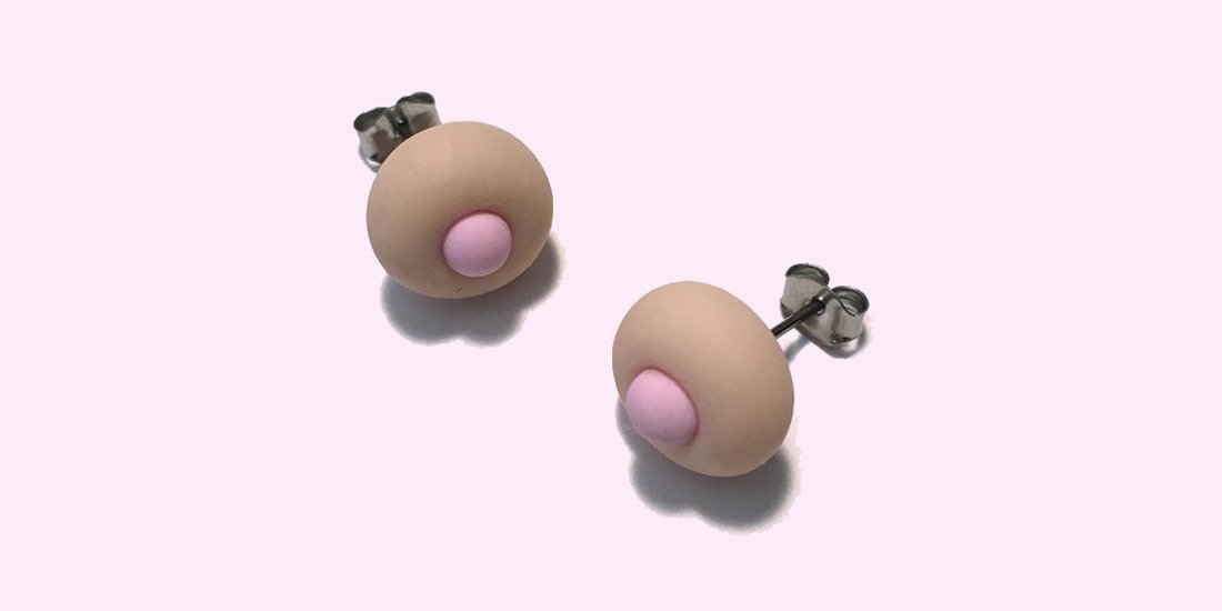 KITSU honours brilliant bosoms with a playful range of clay jewellery