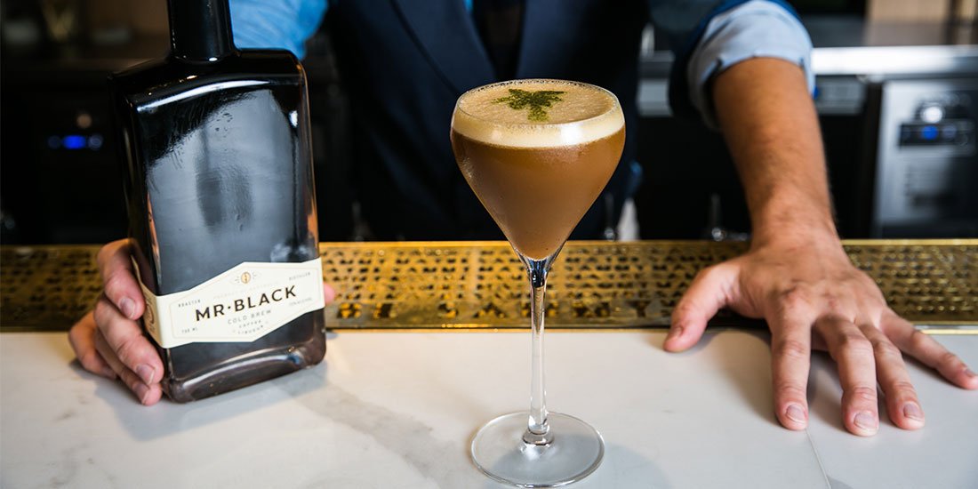 Eyes open – Mr Black takes over The Gresham for a one-off night of coffee cocktail magic