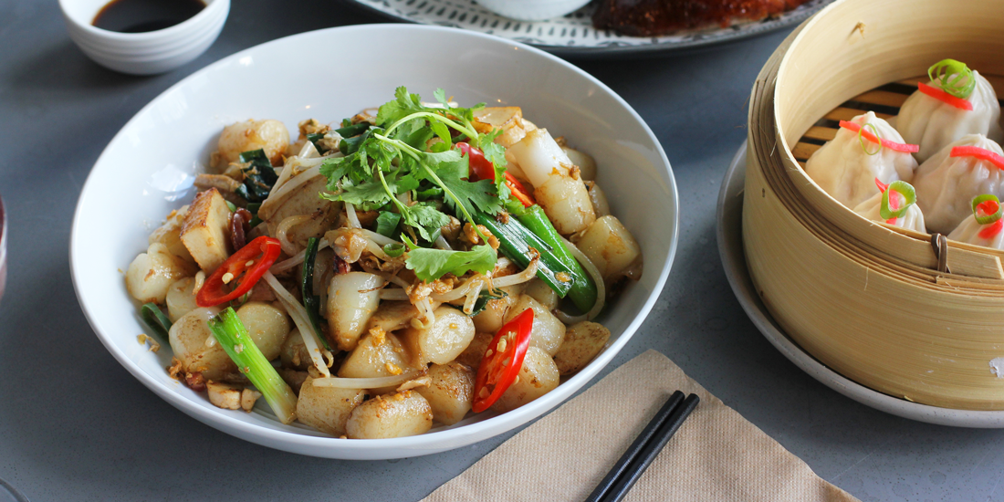 Feast on fat rice noodles and xiao long bao at Chu Bistro in Bowen Hills