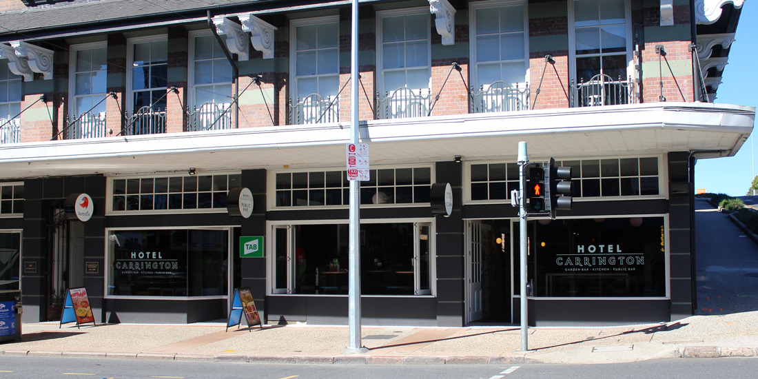 Say hello to Fortitude Valley's newest public house Hotel Carrington