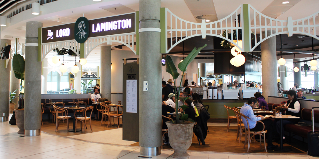 Pre-flight feeds get elevated at new eatery and bar The Lord Lamington