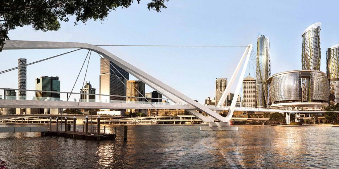 Neville Bonner Bridge to connect South Bank and the future Queen’s Wharf precinct