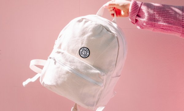 Stow your stuff in a consciously crafted canvas bag from Celery The Label