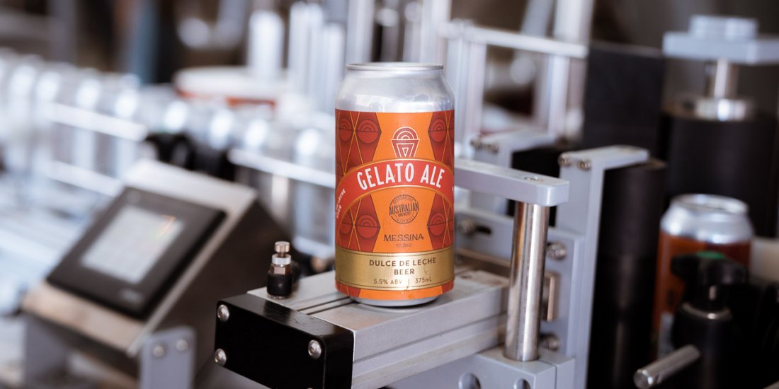 We’ve got the scoop! Messina and Australian Brewery collaborate to create Gelato Ale