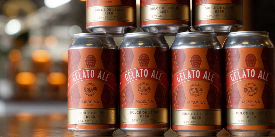 We’ve got the scoop! Messina and Australian Brewery collaborate to create Gelato Ale