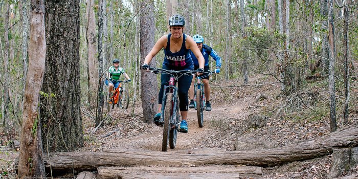Get good at riding a mountain bike (adult)