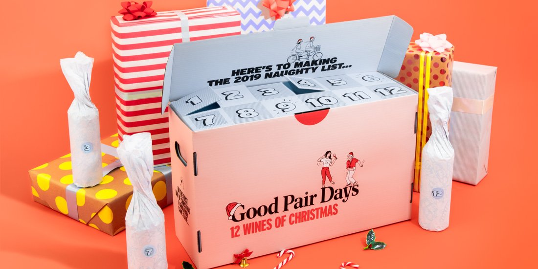 Get merry with 12 Wines of Christmas Advent Calendar from Good Pair Days