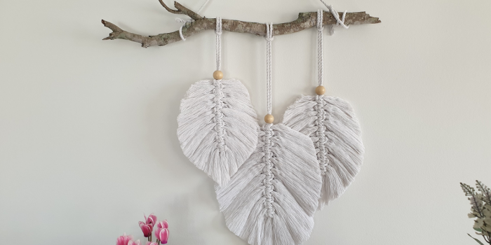 Feather macrame workshop