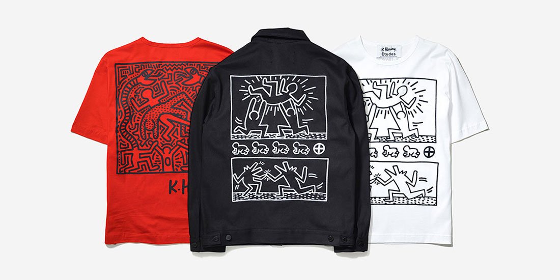 Wear a piece of NYC's street-art history with the Etudes x Keith Haring collab