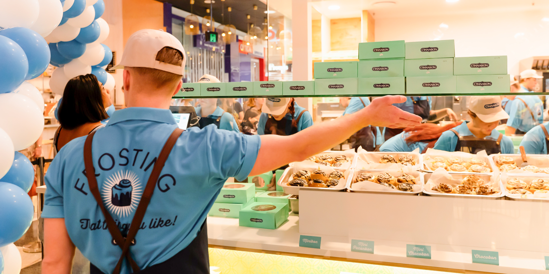 Cinnabon's world-famous buns arrive at Toombul Shopping Centre