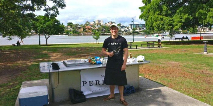 Free Barbecue by Mr Perfect, Mental Health's Mate