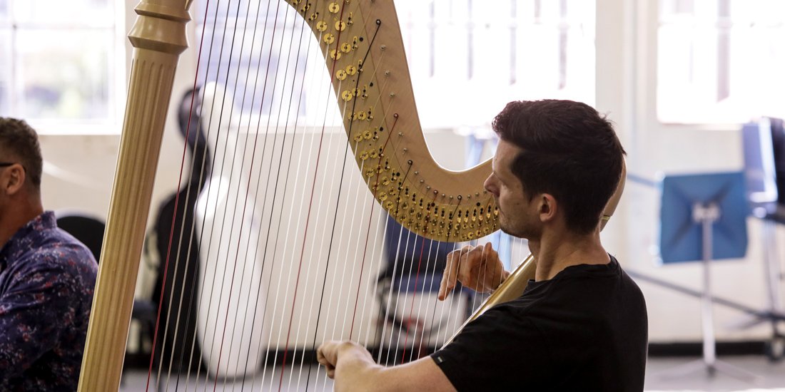 Acclaimed harpist Xavier de Maistre returns to serenade crowds with seductive symphonies in Vivaldi's Venice