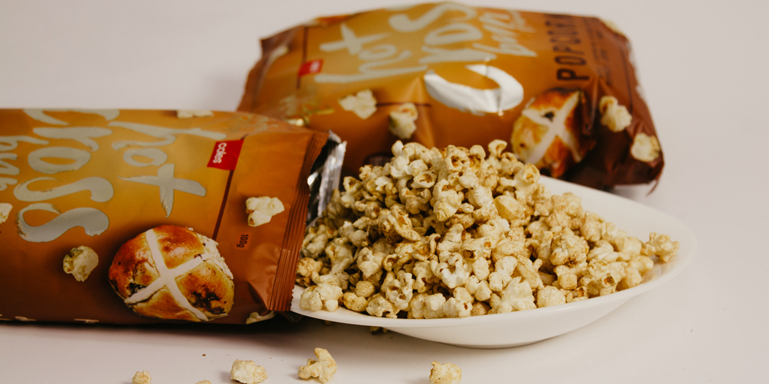 Pop worth the hop – Coles releases hot cross bun-flavoured popcorn