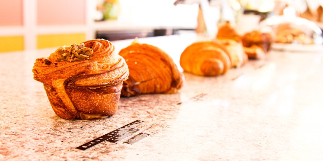 Feast your eyes upon West End's new pink-hued croissanterie Superthing