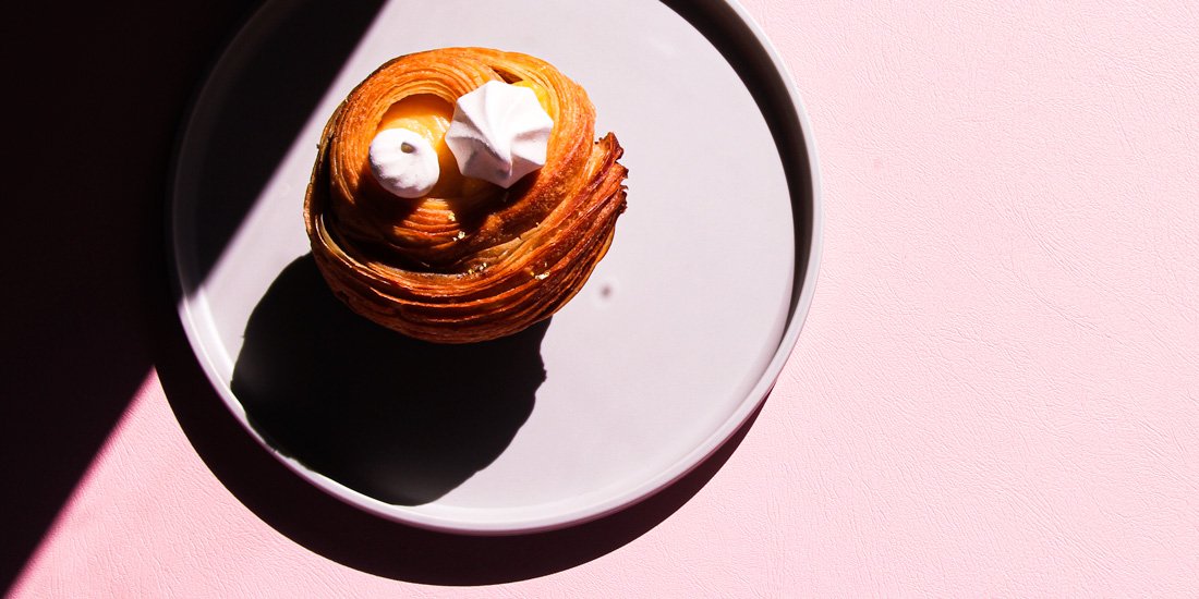 Feast your eyes upon West End's new pink-hued croissanterie Superthing