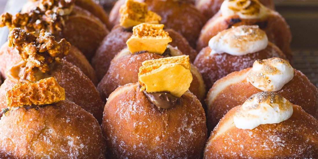 Sink your teeth into a handful of happiness from Doughluxe Doughnuts