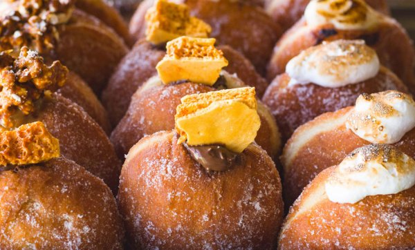 Sink your teeth into a handful of happiness from Doughluxe Doughnuts