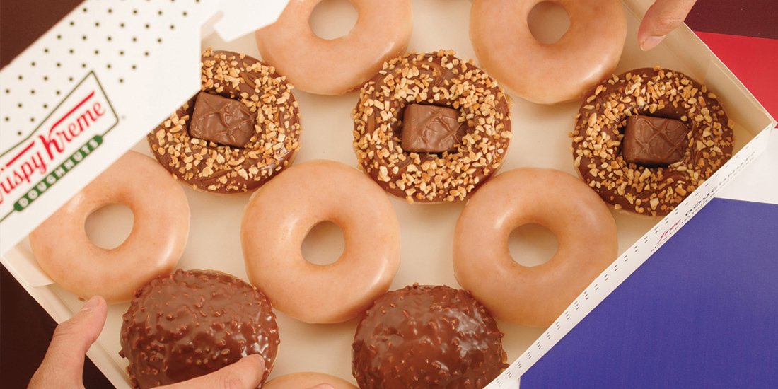 Go nuts for Krispy Kreme's new limited-edition Snickers doughnut collab