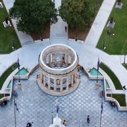 Embark on an historical journey inside the reopened Anzac Square Memorial Galleries