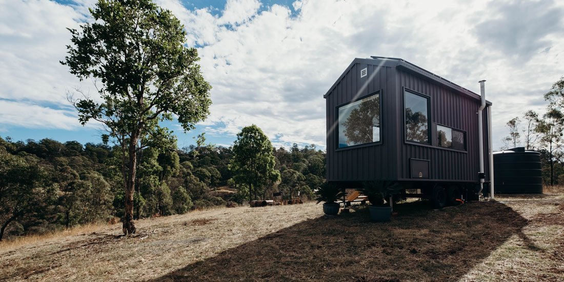 Go off-grid in your very own tiny holiday house just 2.5-hours out of Brisbane