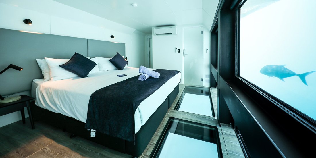 Sleep with the fishes at Australia's first underwater accommodation in the Whitsundays