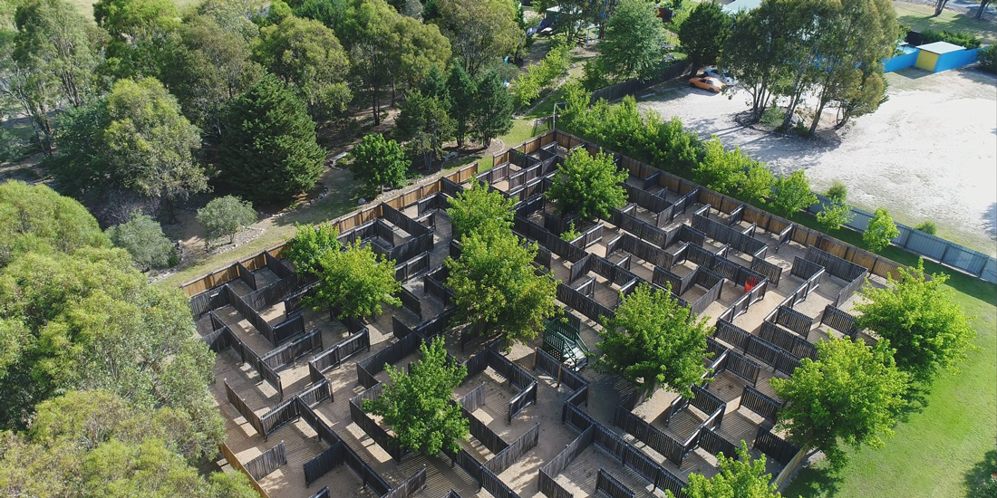 Get lost in this mind-boggling maze near Stanthorpe