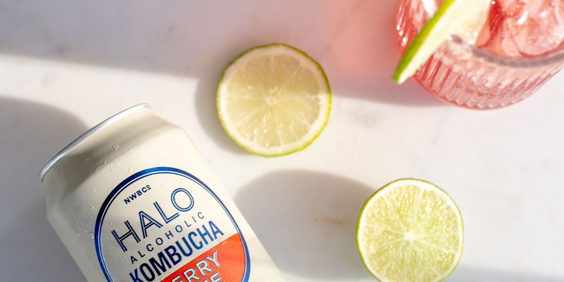 Sip (almost) guilt-free with HALO's low-sugar, low-carb spiked kombucha