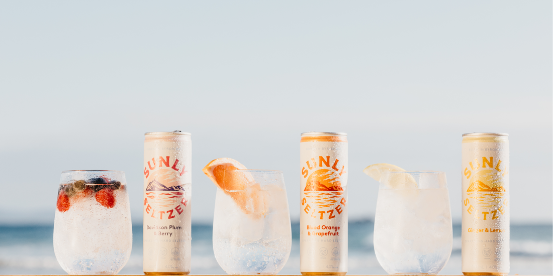 Sunny sips – the Stone & Wood team is shaking things up with sparkling new creation Sunly Seltzer