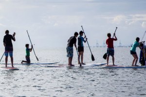 Learn to stand up paddle