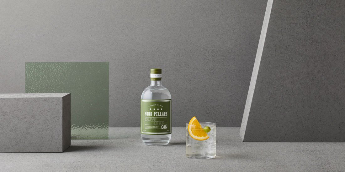 Four Pillars unveils a palate-pleasing olive-leaf gin