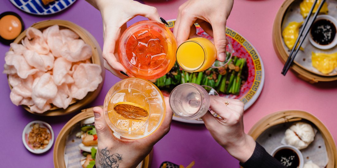 Fill up on baos and boozy sips at Ling Ling's Dim Sum Disco Sundays