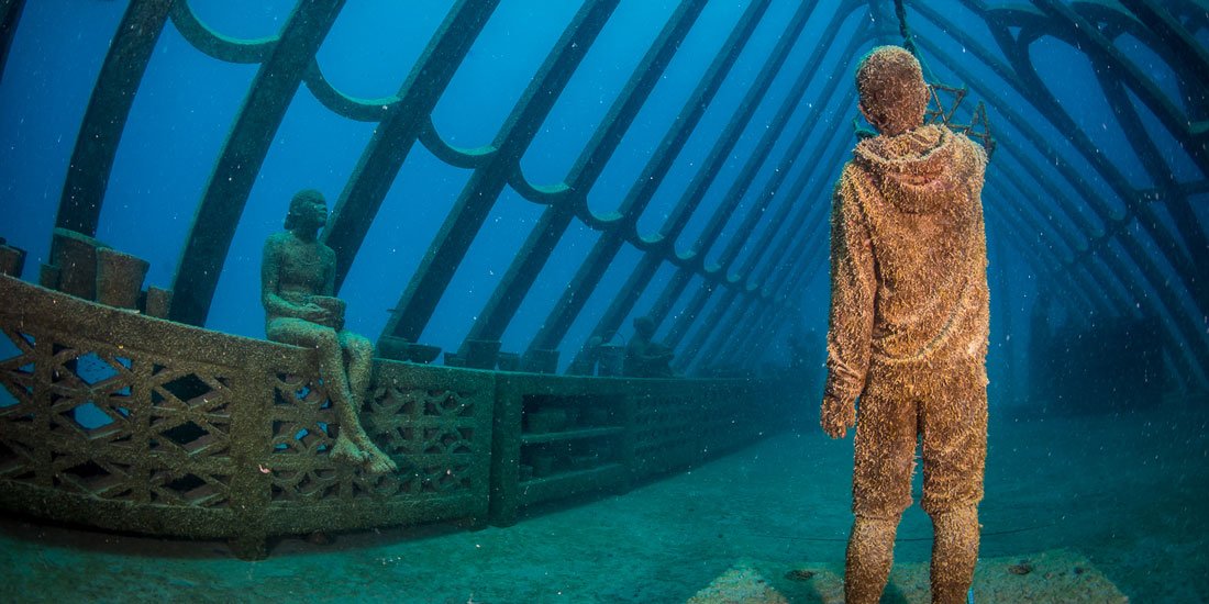 Discover a whole new world at Australia's first underwater museum