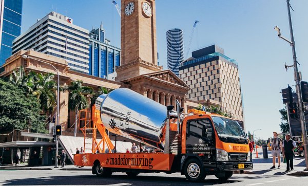 Beep, beep – Monkey Shoulder is delivering $1 cocktails from a super-sized cocktail mixer truck this week