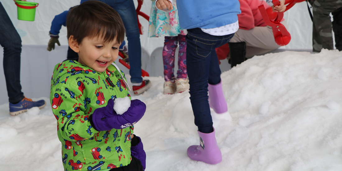 Real snow, baby yoga and picturesque picnics – South Bank Parklands has transformed into a fun-filled winter wonderland